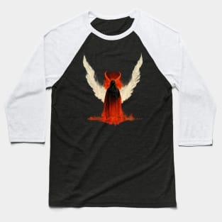 Angel or Demon Baseball T-Shirt